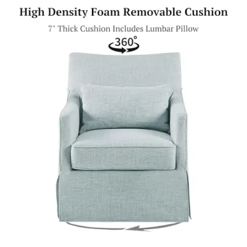 Elegant Martha Stewart London Swivel Chair for Home