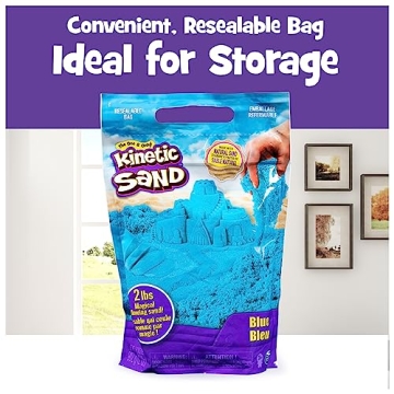 Kinetic Sand Original Moldable Sensory Play Sand 2 lb