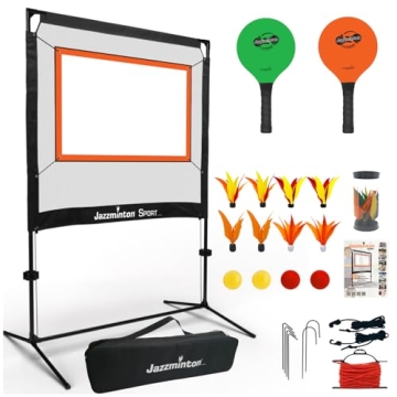 Jazzminton Sport - The Ultimate Indoor & Outdoor Game for Family Fun