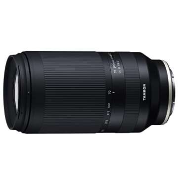 Tamron 70-300mm F/4.5-6.3 Di III RXD for Sony Mirrorless Full Frame/APS-C E-Mount (Tamron 6 Year Limited USA Warranty), Black
