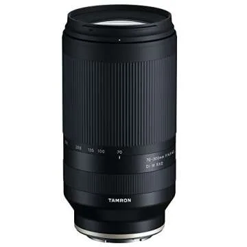 Tamron 70-300mm F/4.5-6.3 Di III RXD for Sony Mirrorless Full Frame/APS-C E-Mount (Tamron 6 Year Limited USA Warranty), Black
