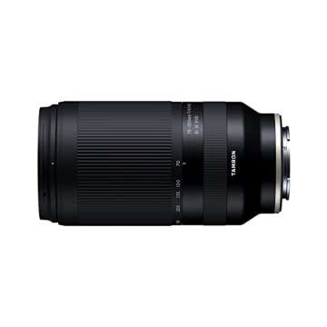 Tamron 70-300mm F/4.5-6.3 Di III RXD for Sony Mirrorless Full Frame/APS-C E-Mount (Tamron 6 Year Limited USA Warranty), Black