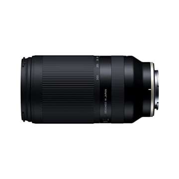Tamron 70-300mm F/4.5-6.3 Di III RXD for Sony Mirrorless Full Frame/APS-C E-Mount (Tamron 6 Year Limited USA Warranty), Black