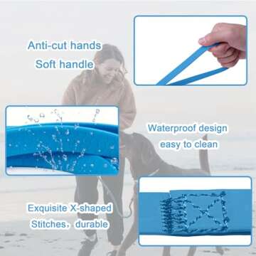 Durable Waterproof Dog Leash for All Size Dogs