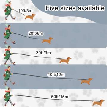 Durable Waterproof Dog Leash for All Size Dogs