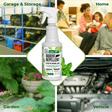 Mighty Mint Natural Peppermint Oil Rodent Repellent Spray