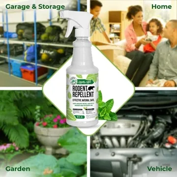 Mighty Mint Natural Peppermint Oil Rodent Repellent Spray