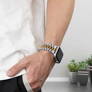 baozai Apple Watch Band Ultra 2 46mm 45mm 44mm for Men