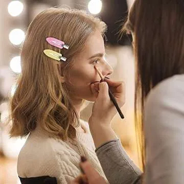 Gingbiss 20 Pcs No Crease Hair Clips for Easy Styling