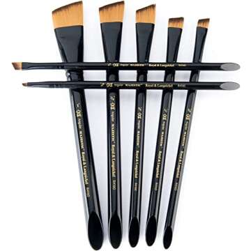 Majestic Angular Brush Set, 7/Pkg
