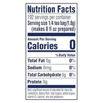 Lipton Iced Tea Bags Family Size for Refreshing Flavor