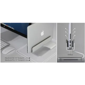 Rain Design mTower Vertical Laptop Stand for MacBook