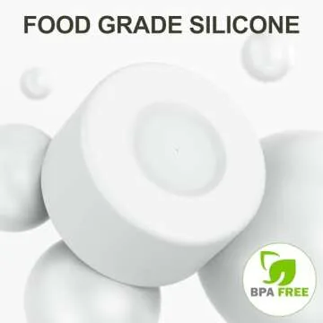 Affute Protective Silicone Boot for Stanley Quencher H2.0 40 30 20 oz & IceFlow Flip 30 20 oz, BPA Free Anti-Noise Anti-Scratch, Stanley Cup Protector Sleeve Cover Boot (Frost)