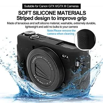 Easy Hood G7X Mark II Silicone Case for Canon Camera
