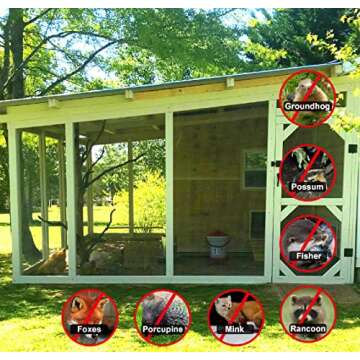 Rocicmhy 1/2 Inch Hardware Cloth Roll for Chicken Fencing