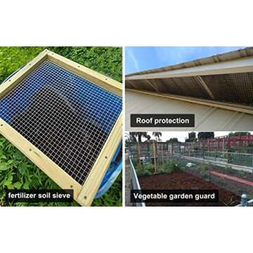 Rocicmhy 1/2 Inch Hardware Cloth Roll for Chicken Fencing