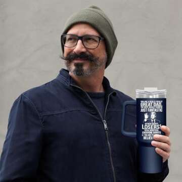 Best Dad Gifts: BETHEGIFT Insulated Tumbler for Any Occasion