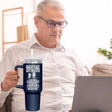 Best Dad Gifts: BETHEGIFT Insulated Tumbler for Any Occasion