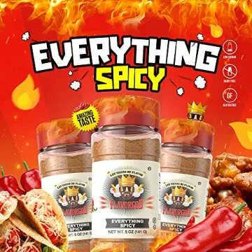 Everything Spicy Seasoning Mix by Flavor God - Healthy Spice Blend