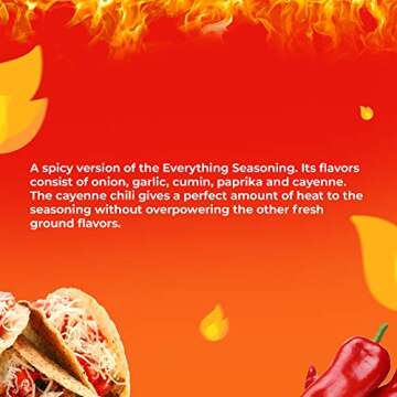 Everything Spicy Seasoning Mix by Flavor God - Healthy Spice Blend