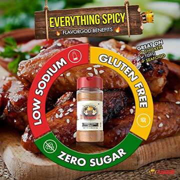 Everything Spicy Seasoning Mix by Flavor God - Healthy Spice Blend