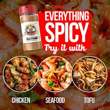Everything Spicy Seasoning Mix by Flavor God - Healthy Spice Blend