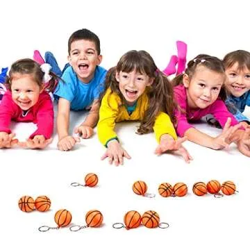 Blulu 20 Pack Pineapple Stress Balls Keychains Mini Foam Ball Keychains Stress Relief Pineapple Balls Keychains for Party Favors, School Carnival Reward, Party Bag Gift Fillers