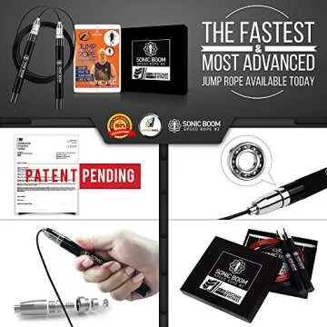 Epitomie Fitness Sonic Boom M2 Speed Jump Rope for All