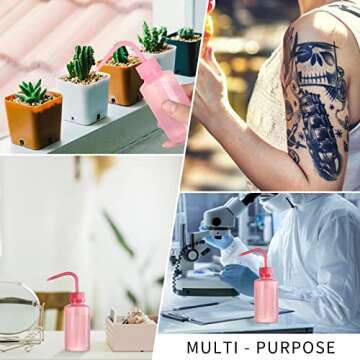 Oubest 150ml Squeeze Bottles - Perfect for Plants and Labs