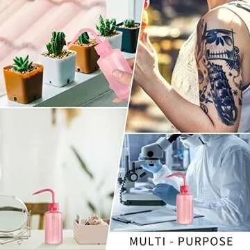 Oubest 150ml Squeeze Bottles - Perfect for Plants and Labs