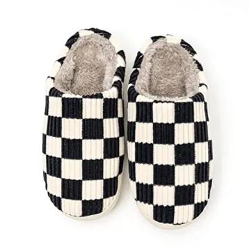 Cozy Plush Memory Foam House Slippers for Women