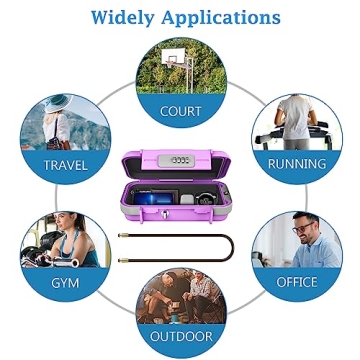 AMIR Portable Safe Box - Waterproof Travel Security Case