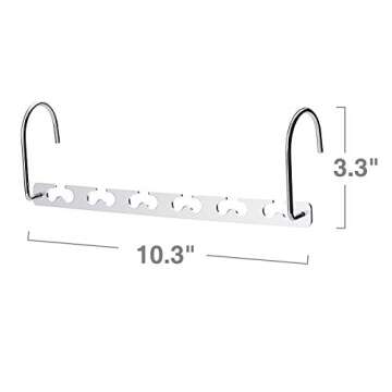 HOUSE DAY Space Saving Hangers for Clothes 12 Pack