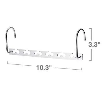 HOUSE DAY Space Saving Hangers for Clothes 12 Pack