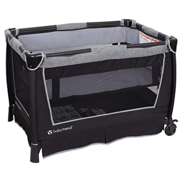 Baby Trend Retreat Twins Nursery Center for Comfortable Twin Care
