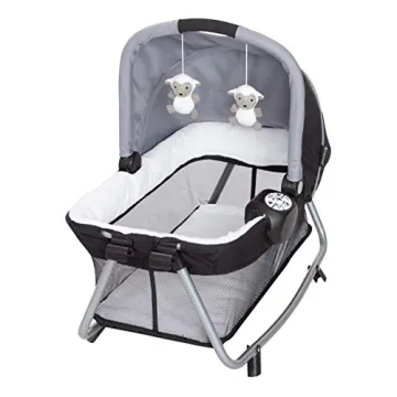 Baby Trend Retreat Twins Nursery Center for Comfortable Twin Care