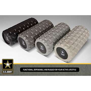 U.S. Army nb-3 Foam Roller for Muscle Relief and Recovery