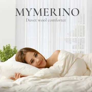 Sleep & Beyond Organic Duvet Wool Comforter For All Seasons