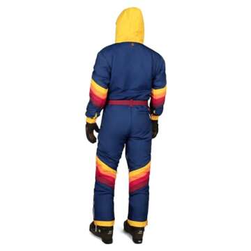 Tipsy Elves Men's Vintage Freestyle Snow Suit – Live the Adventure!