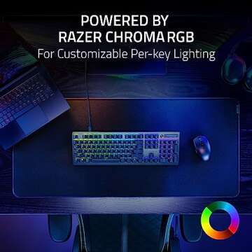 Razer DeathStalker V2 Pro Keyboard - Low Profile and RGB