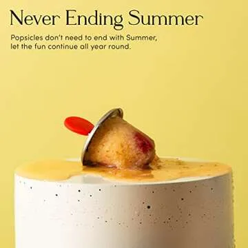 Stainless Steel Popsicle Maker - Kids Easy Molds Set