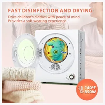 Euhomy Portable Clothes Dryer - 110V 850W for Easy Use