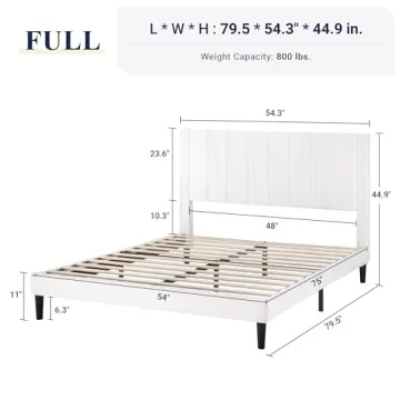 Elegant Allewie Velvet Upholstered Bed Frame for Comfort