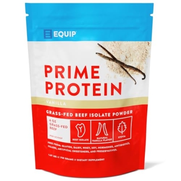 Equip Prime Protein Powder | Clean Grass-Fed Protein | 30 Servings
