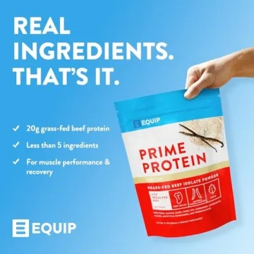 Equip Prime Protein Powder | Clean Grass-Fed Protein | 30 Servings