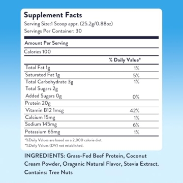 Equip Prime Protein Powder | Clean Grass-Fed Protein | 30 Servings