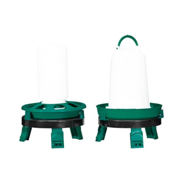 RentACoop Chick Feeder and Drinker Set for Easy Flock Care
