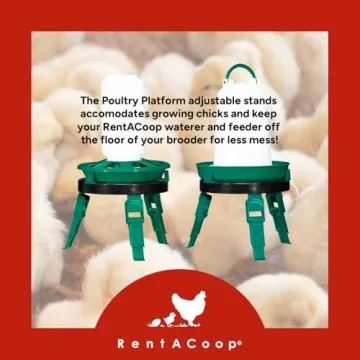 RentACoop Chick Feeder and Drinker Set for Easy Flock Care