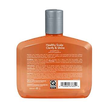 Neutrogena Exfoliating Healthy Scalp Clarify & Shine Shampoo & Conditioner for Oily Hair and Scalp, ...