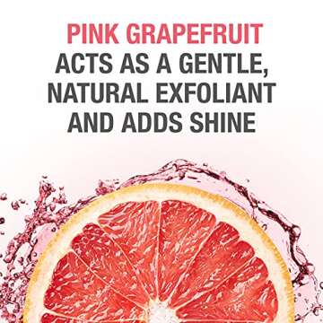 Neutrogena Exfoliating Healthy Scalp Clarify & Shine Shampoo & Conditioner for Oily Hair and Scalp, with Pink Grapefruit, pH-Balanced, Paraben & Phthalate-Free, Color-Safe, 12 Fl Oz